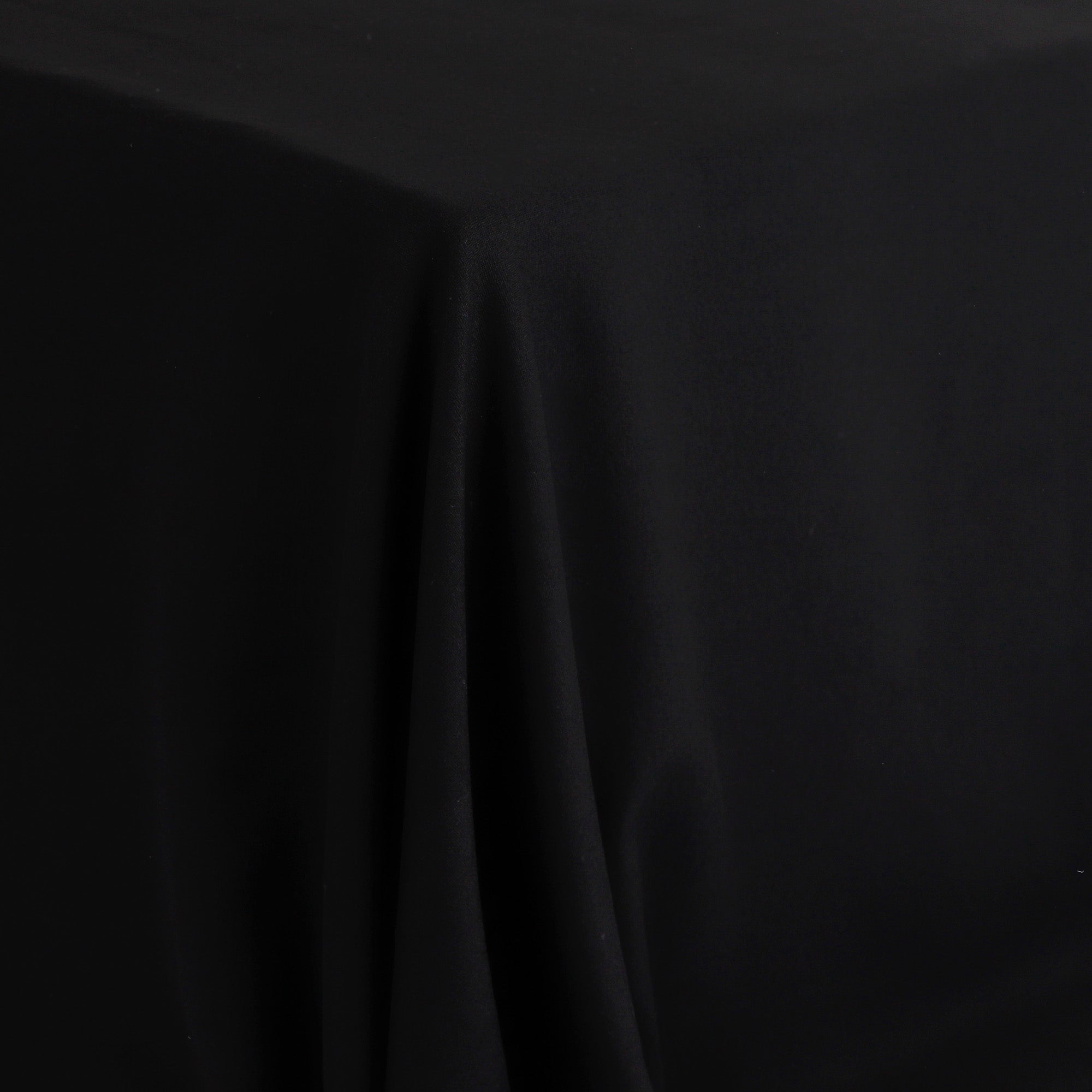 Heavyweight Viscose/Nylon Ponte - Black