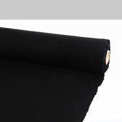 Heavyweight Viscose/Nylon Ponte - Black