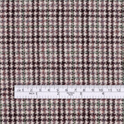 Houndstooth Wool Blend - Lichen