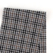 Houndstooth Wool Blend - Stone