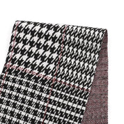 Houndstooth Knit Jacquard - Black