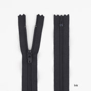 Dress Zips - 18cm - Ink