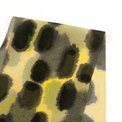 Ink Splotch Poly Georgette - Wasp