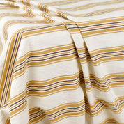Heavyweight Awning Stripe Linen / Cotton - Biscuit