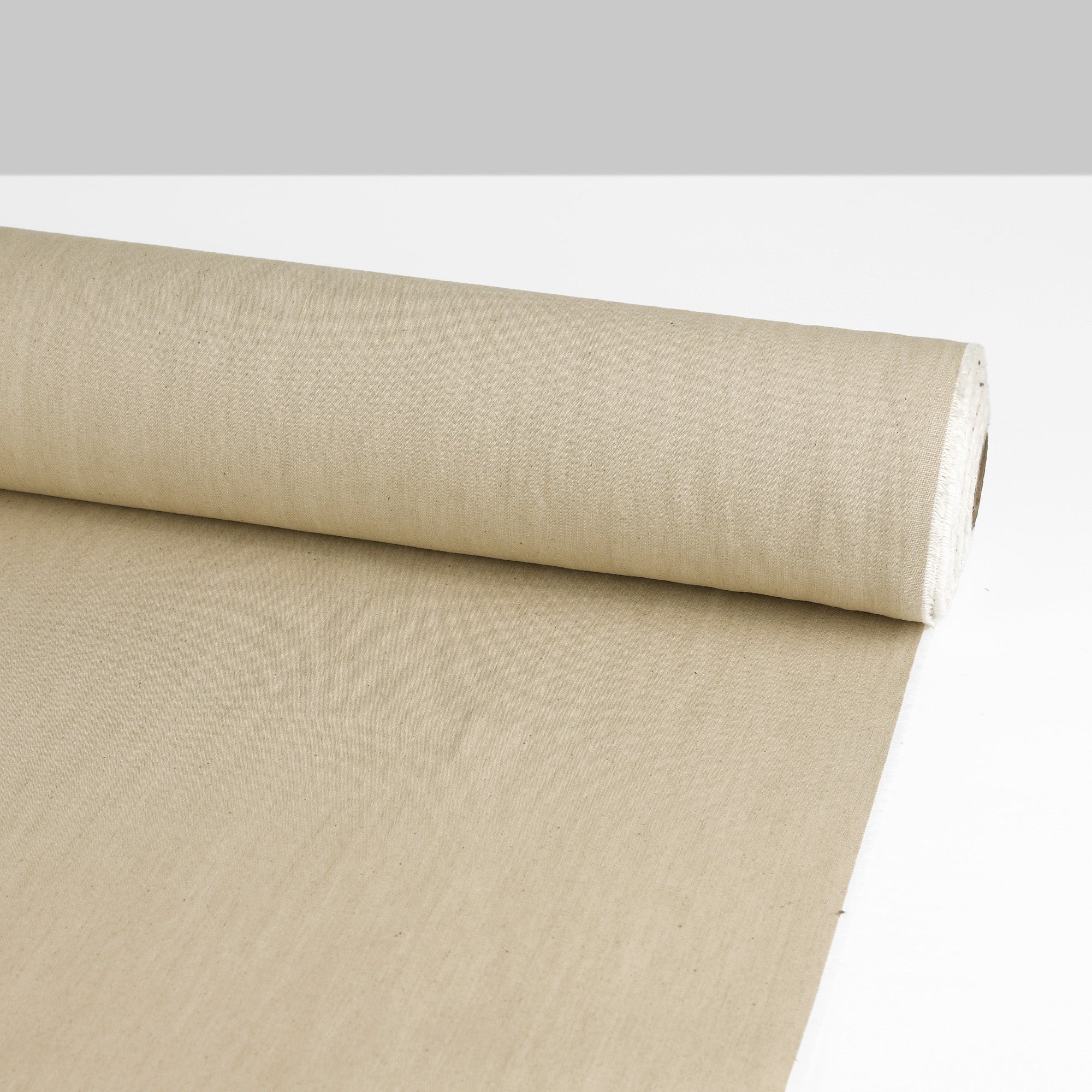 Midweight Japanese Cotton Denim - Beige