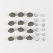 KATM Jacket Hardware Set - Silver