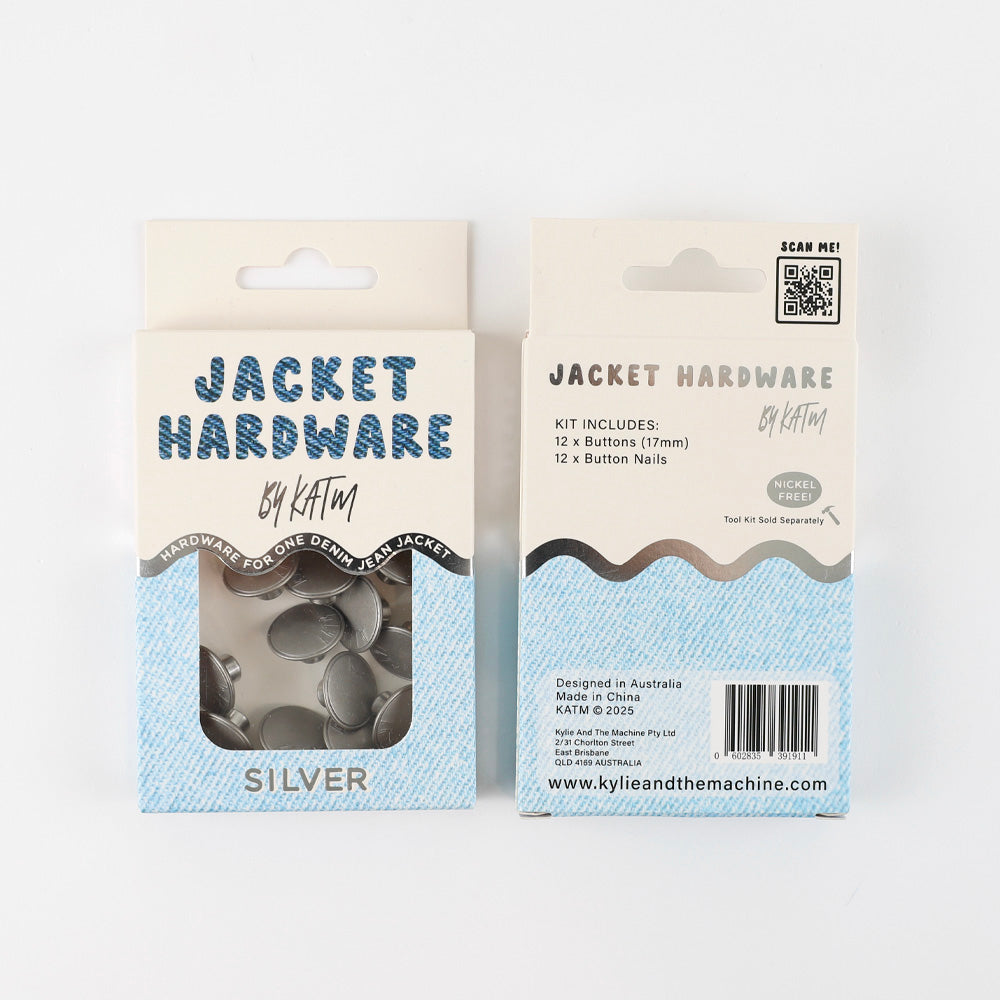 KATM Jacket Hardware Set - Silver