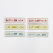 KATM Woven Labels - Eat Sleep Sew