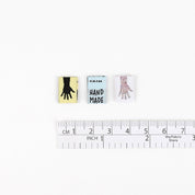KATM Woven Labels - Rainbow Mini Hands