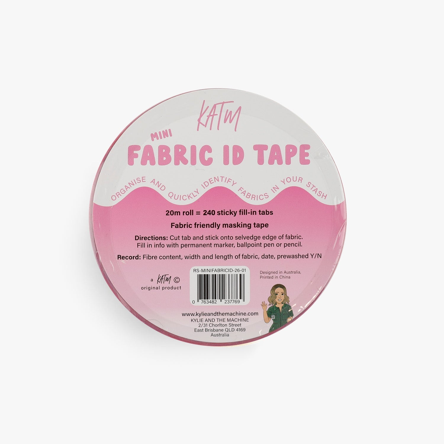 KATM Fabric ID Tape - 20m Roll
