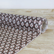 Tile Print Silk Chiffon