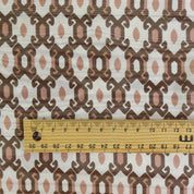 Tile Print Silk Chiffon