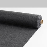 Brushed Wool/Nylon Coating - Gravel