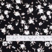 10oz White Rose Denim - Black