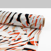 Layered Zebra Viscose CDC - Beach