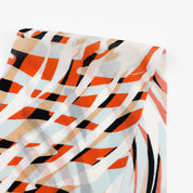 Layered Zebra Viscose CDC - Beach