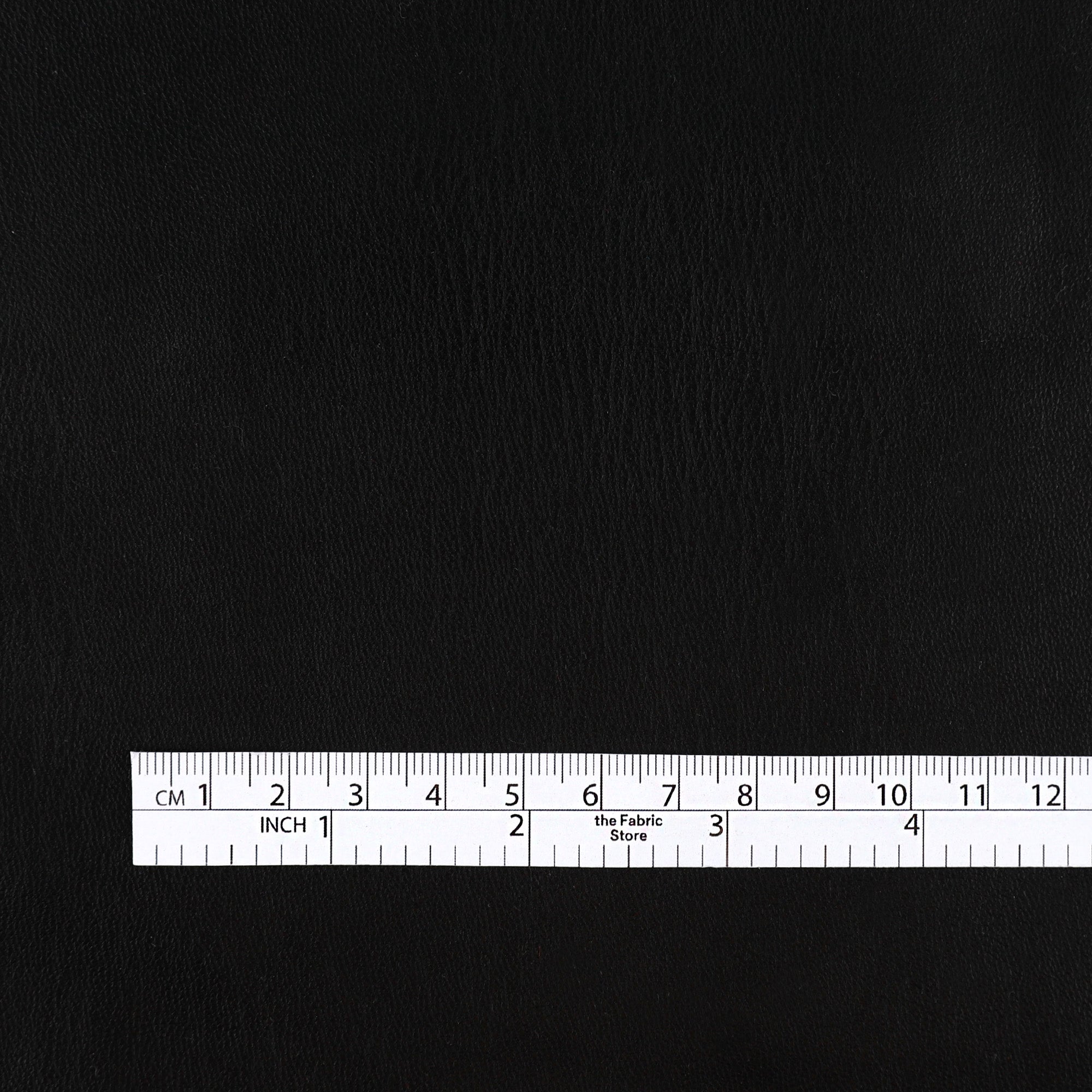 Reversible Stretch Leatherette - Black
