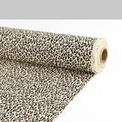 Leopard Print Cotton Shirting - Natural (Pieces)