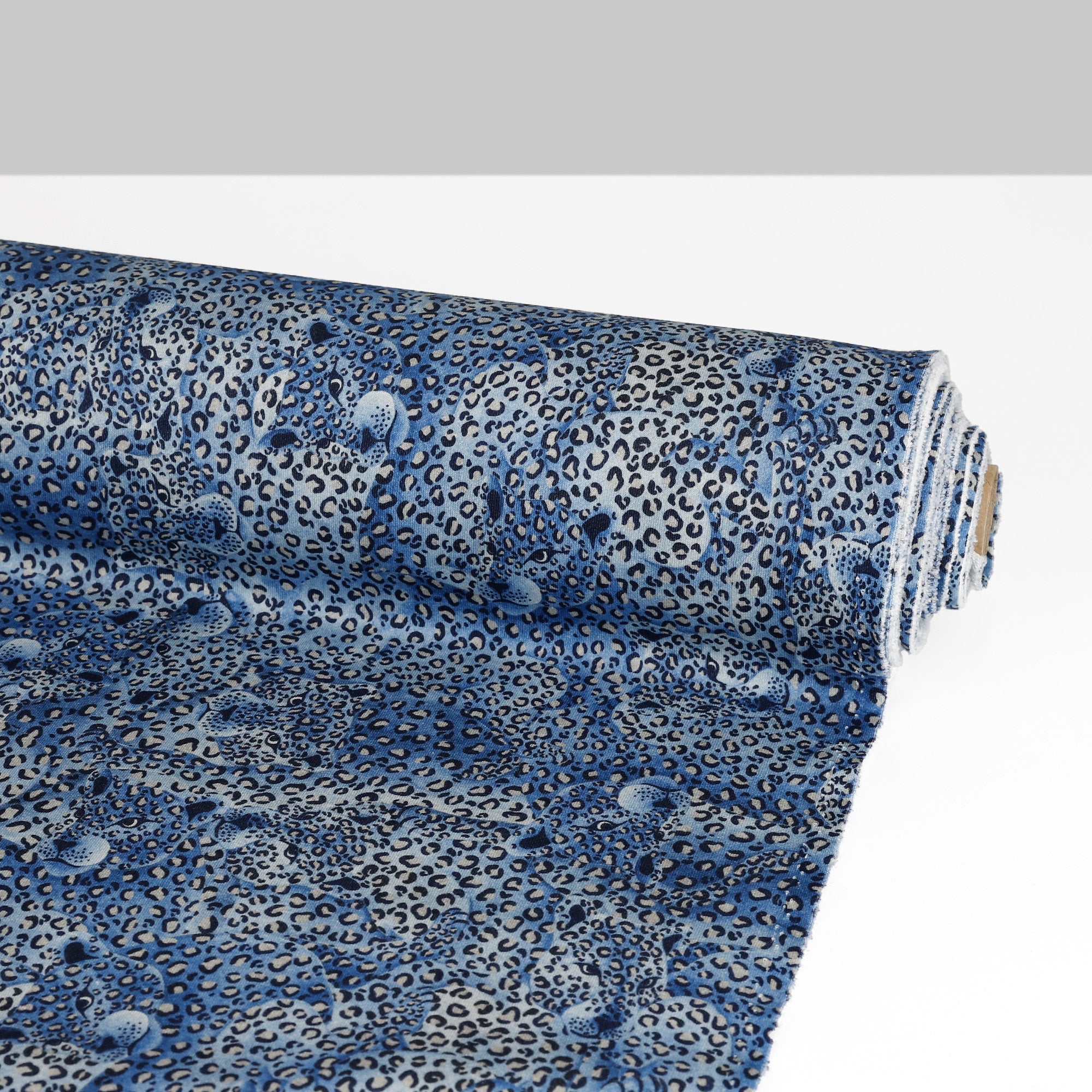 Liberty Southfield Sweatshirting - Leopard Camo/B