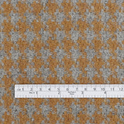 Wool Blend Houndstooth Coating - Hen