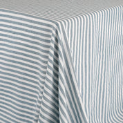 Summer Stripe Cotton/Rayon - Lagoon