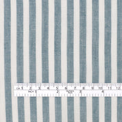 Summer Stripe Cotton/Rayon - Lagoon