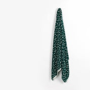 Fallen Blossom Viscose Georgette - Malachite