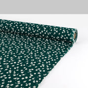 Fallen Blossom Viscose Georgette - Malachite
