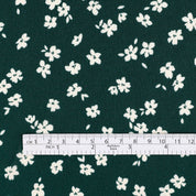 Fallen Blossom Viscose Georgette - Malachite