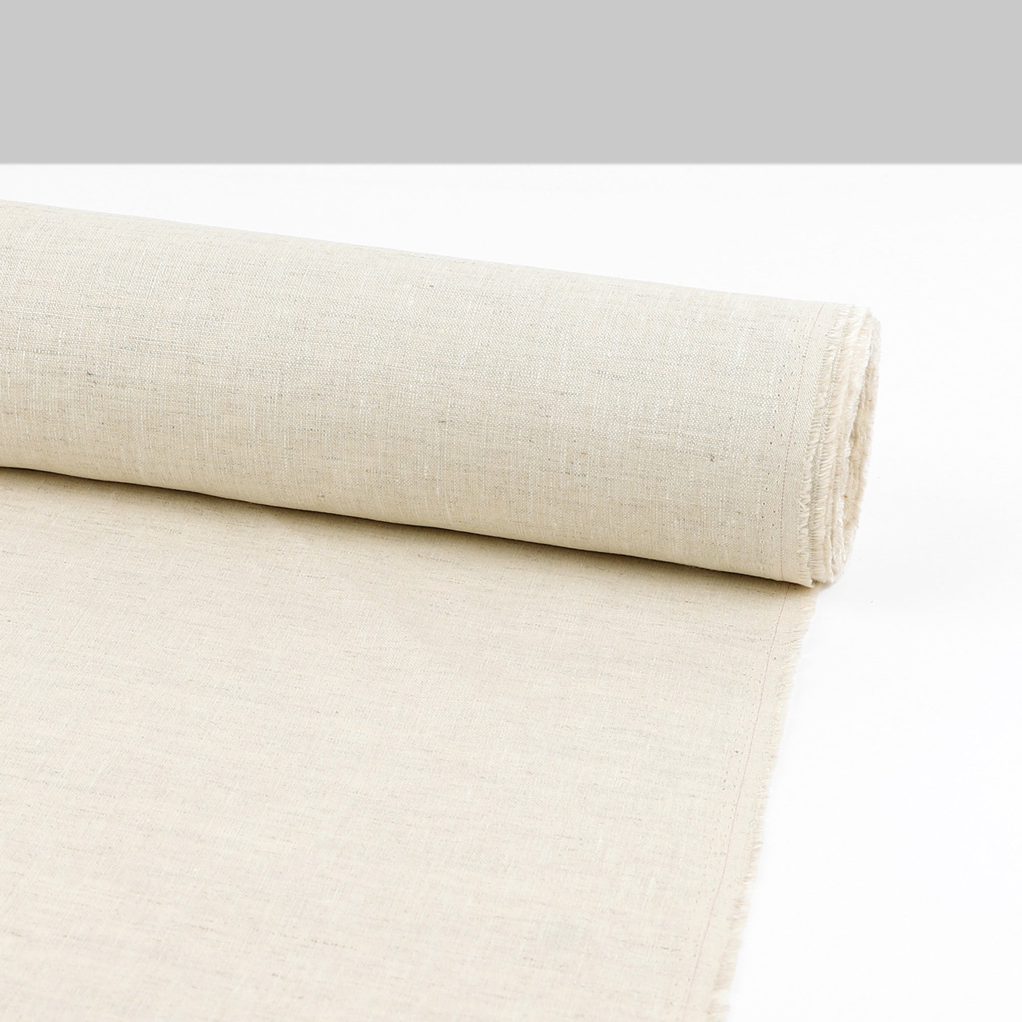 Plain Weave Midweight Linen - Natural