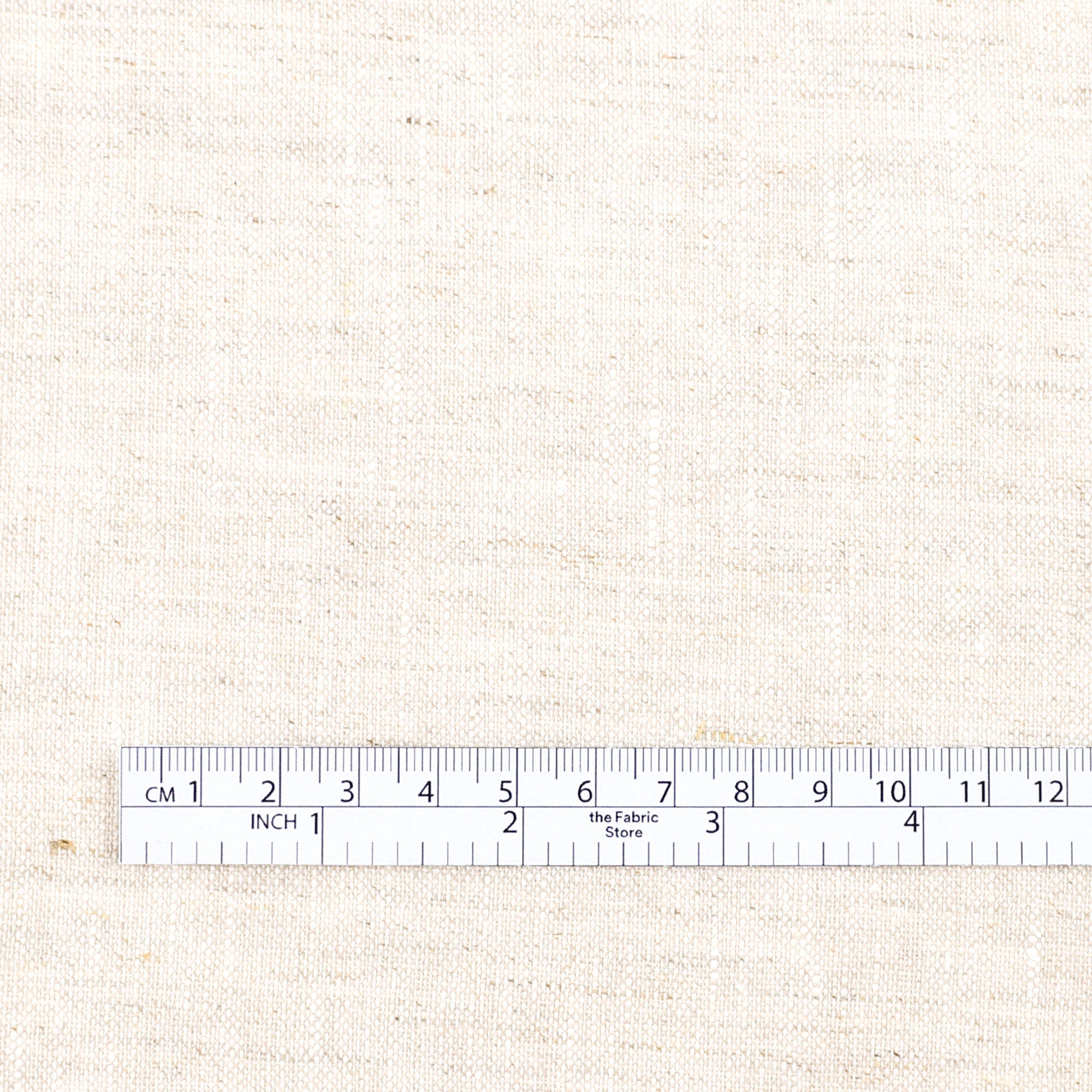Plain Weave Midweight Linen - Natural