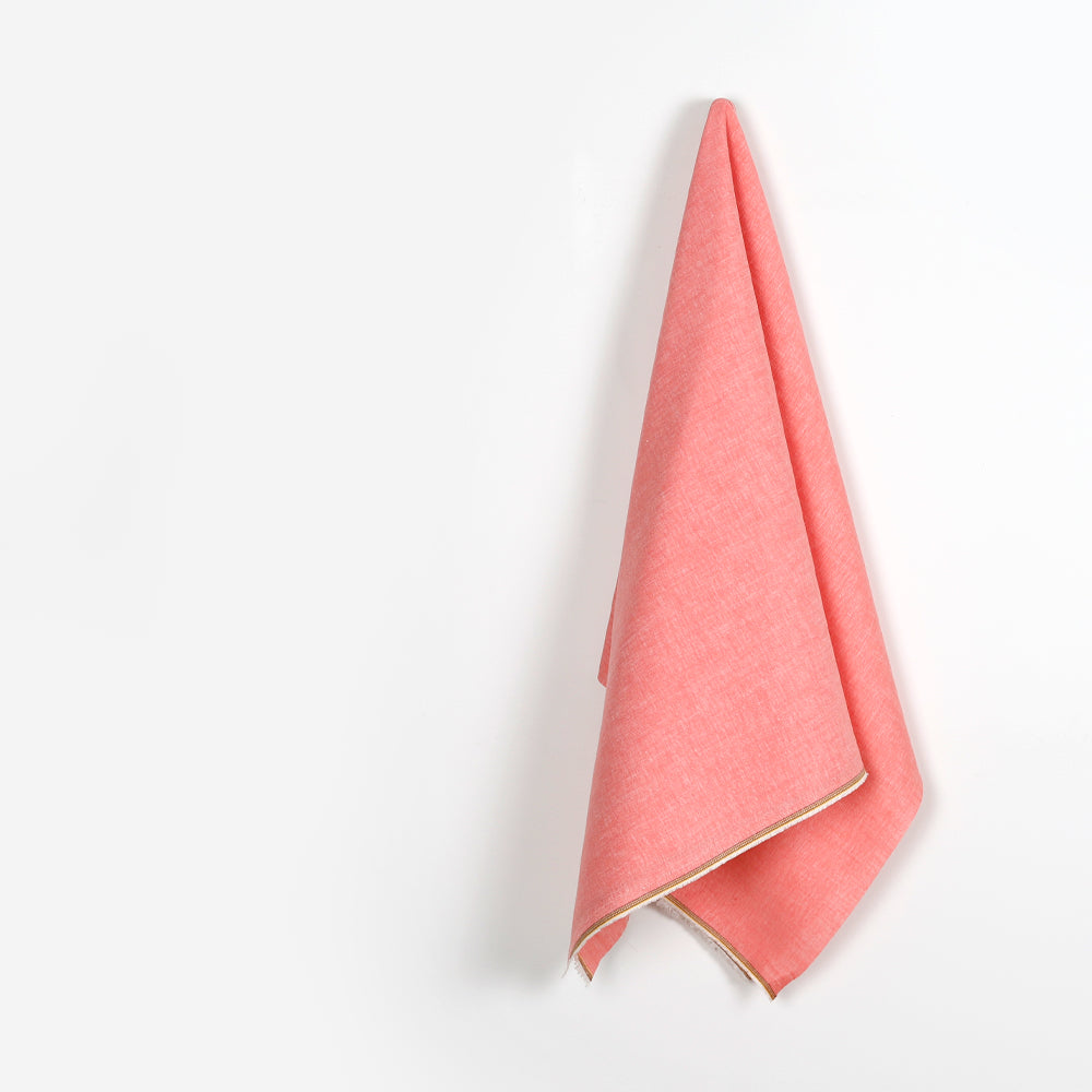  Cotton Chambray Twill - Strawberry