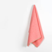 Linen / Cotton Chambray Twill - Strawberry