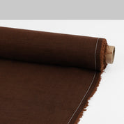 Slubby Linen/Cupro Twill - Ganache