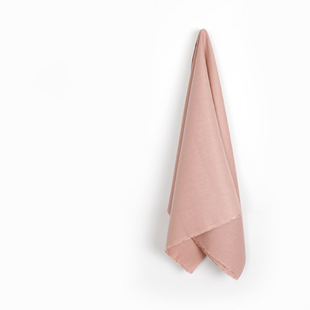 Plain Weave Linen - Vintage Rose