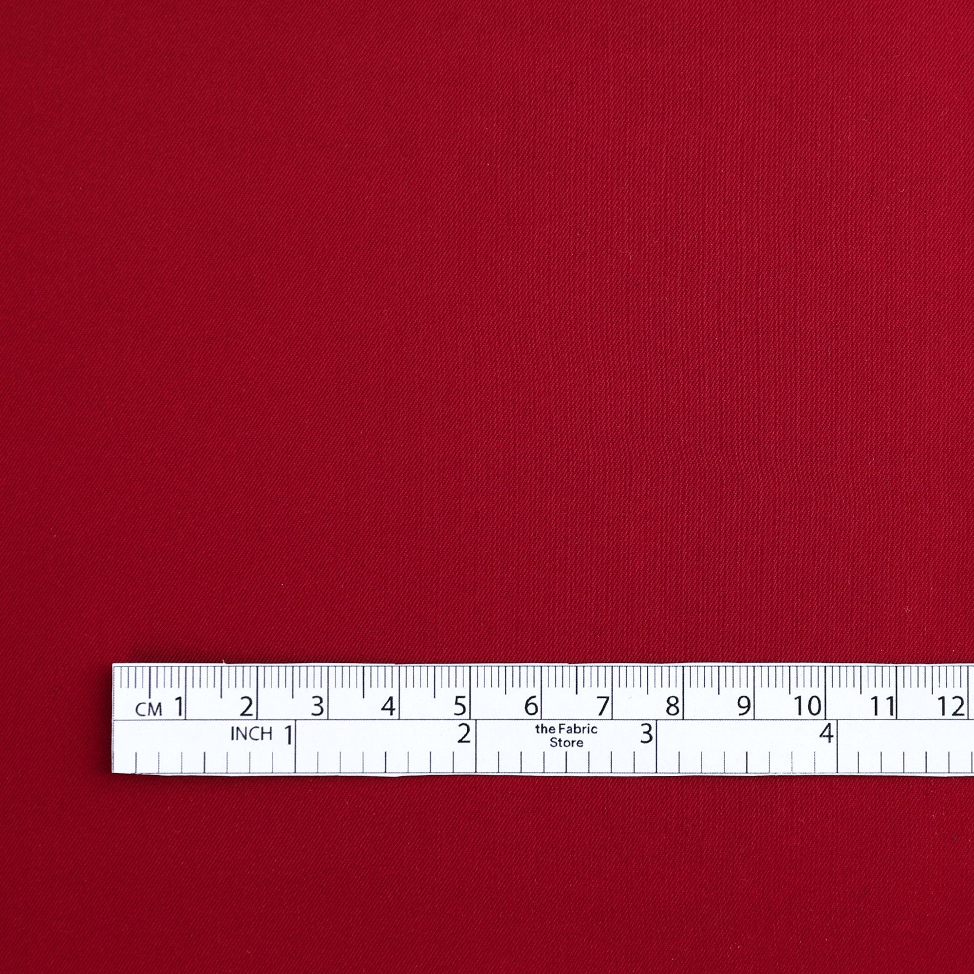 Lightweight Stretch Twill Lining - Oxblood