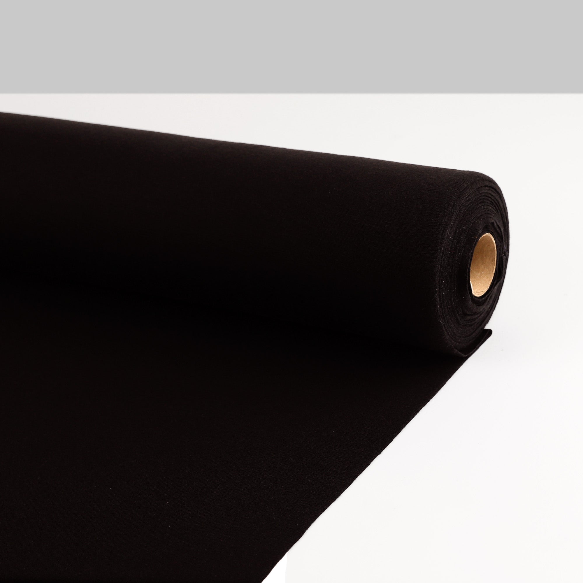 Stretch Midweight RWS Merino Jersey - Black