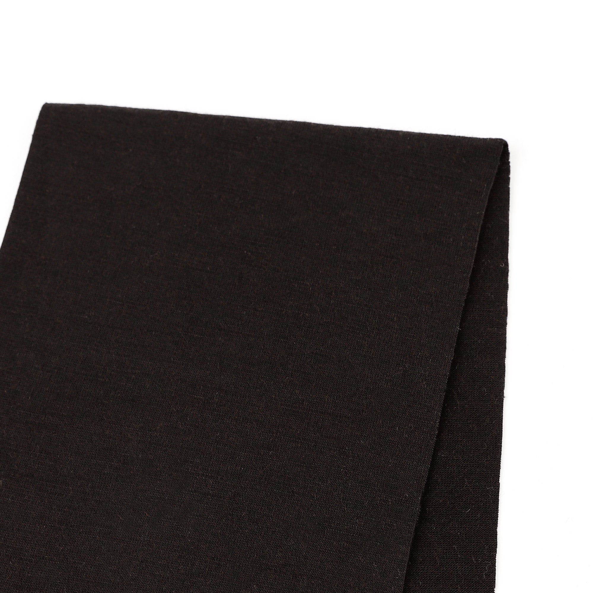 Stretch Midweight RWS Merino Jersey - Black