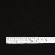 Midweight Pure Merino Interlock - Black