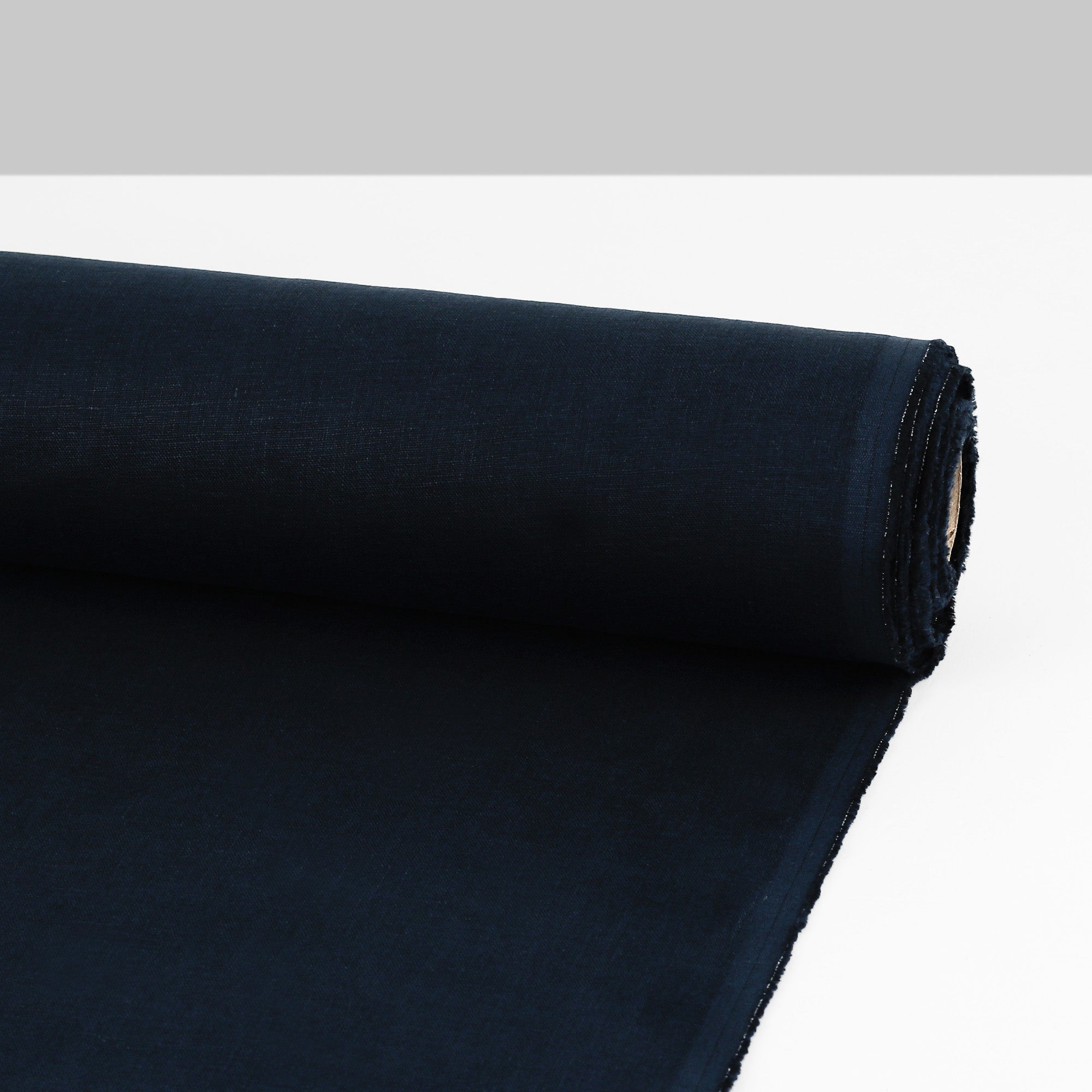 Midweight Linen - Dark Navy