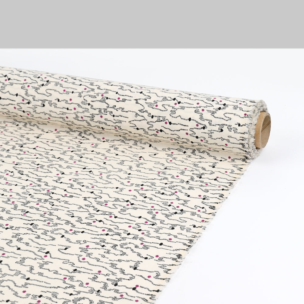 Constellation Cotton Shirting - Cream