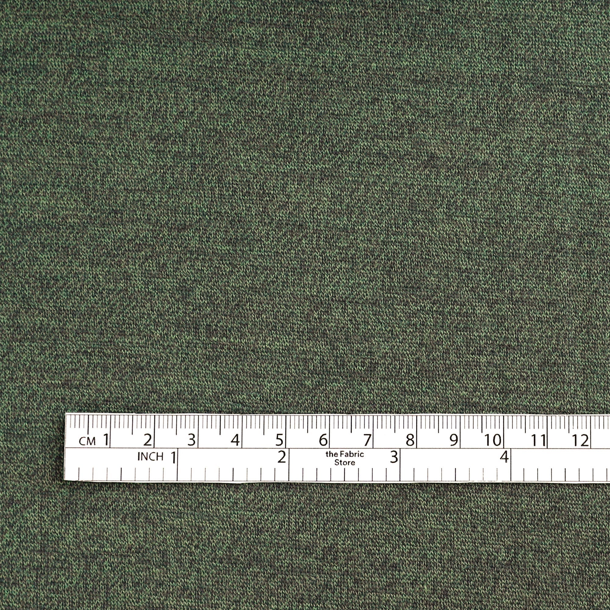 Pure Merino Jersey - Spruce Melange