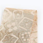 Flower Tiles Metallic Jacquard - Gold