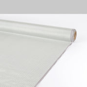 Metallic Striped Silk Shirting - Vapour