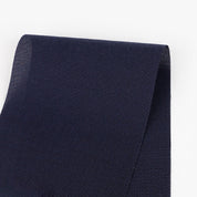 Micro Crosshatch Silk / Cotton - Ink