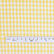 Tencel / Cotton Mini Gingham - Yellow