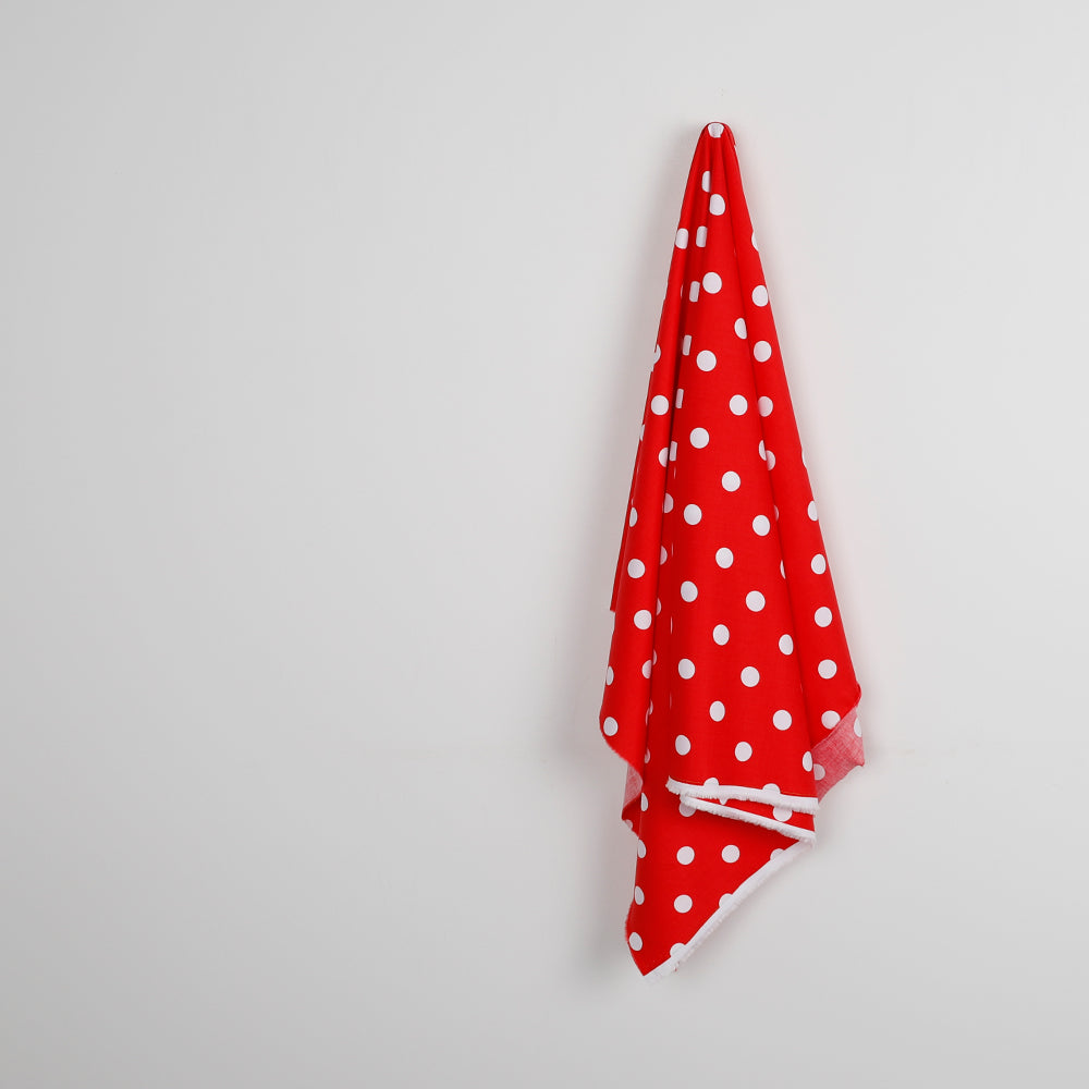  Rayon Twill - Red