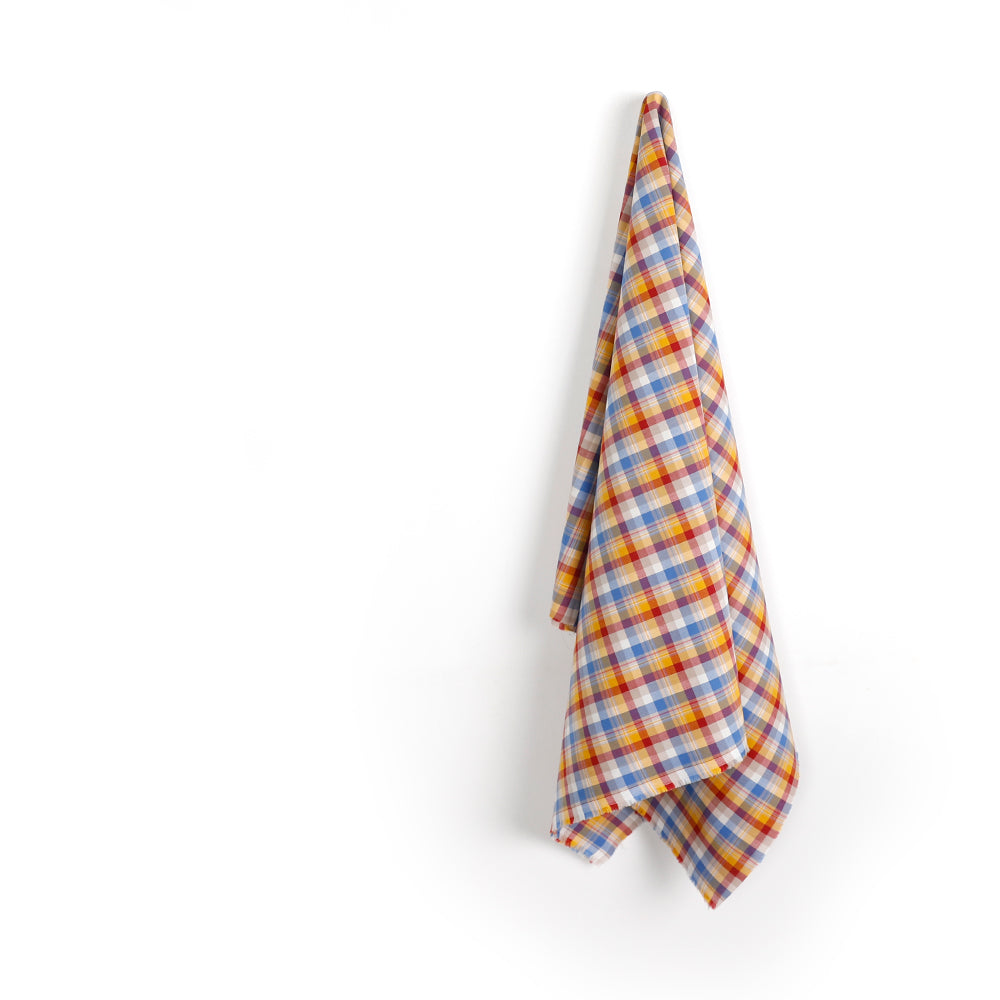 Plaid Cotton Shirting - Primary