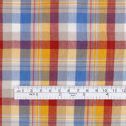 Plaid Cotton Shirting - Primary