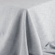 Stretch Slubby Cotton / Poly Twill - Aluminium